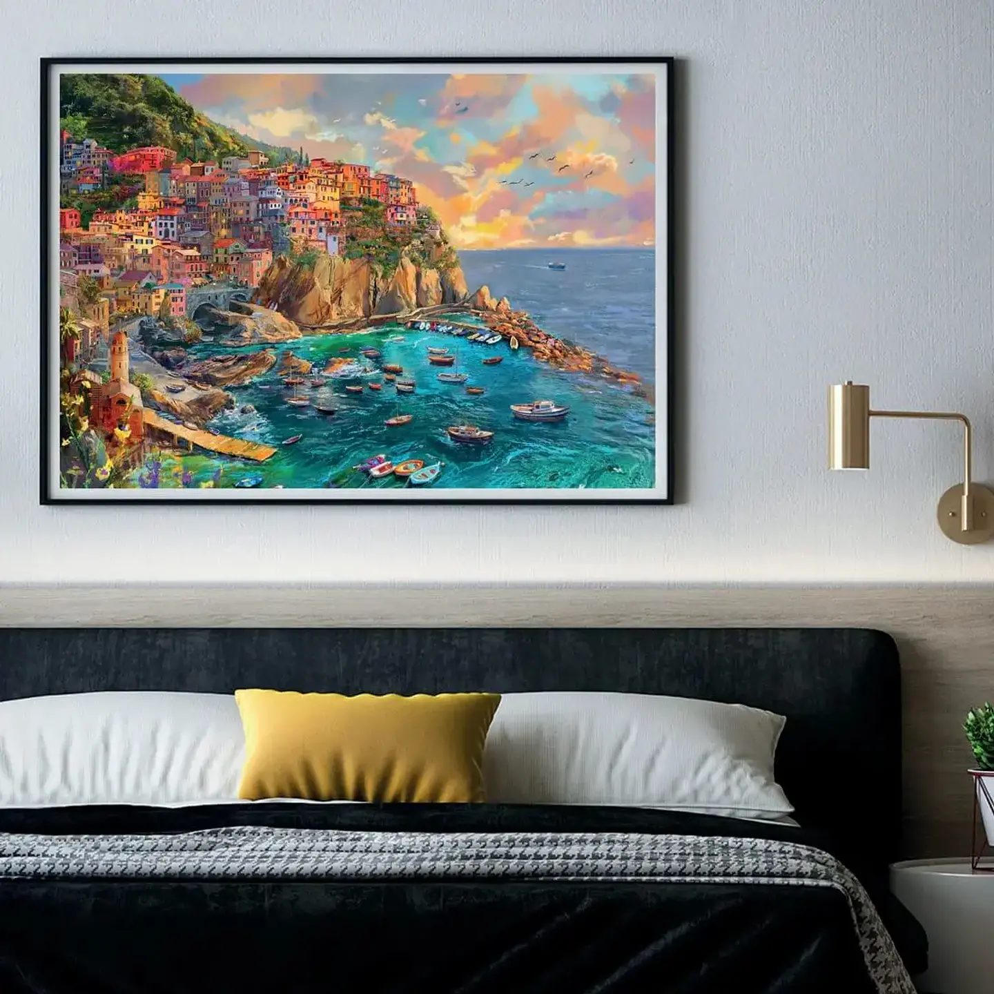 Puzzle 2000 Piezas | Manarola Pintada 3