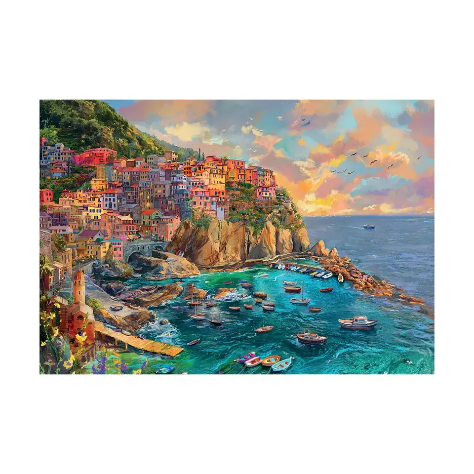 Puzzle 2000 Piezas | Manarola Pintada 2