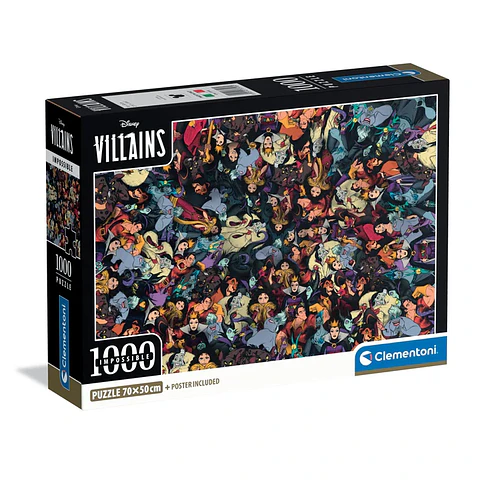 Puzzle 1000 Piezas | Disney Villanos Impossible
