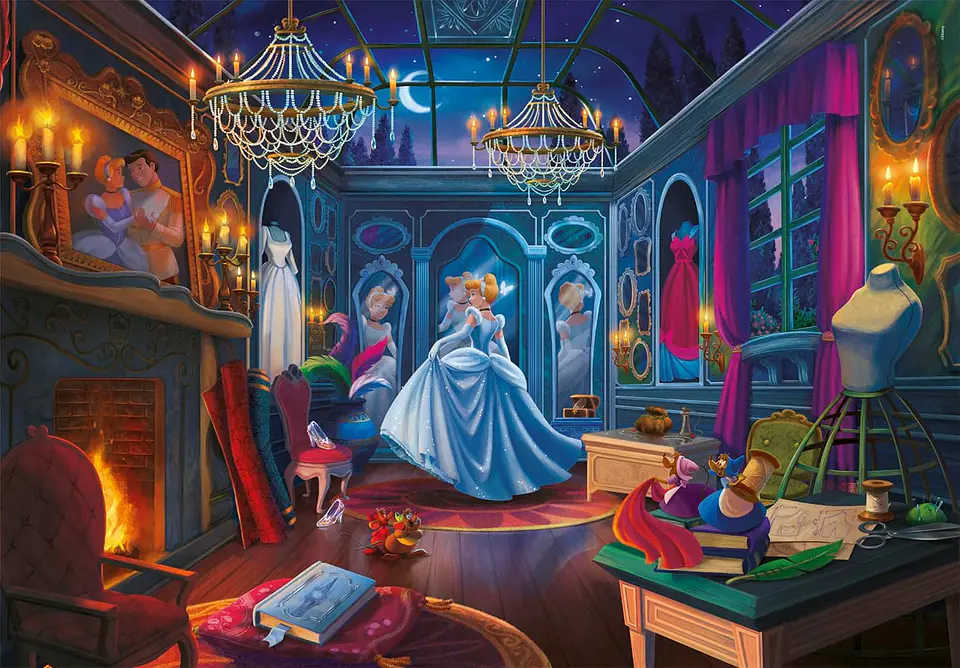 Puzzle 500 Piezas | Disney Cenicienta Ever After 2