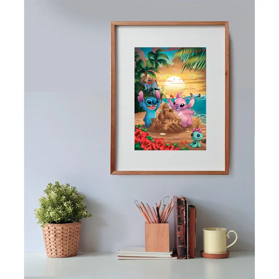 Puzzle 500 Piezas | Stitch y Ángel 3