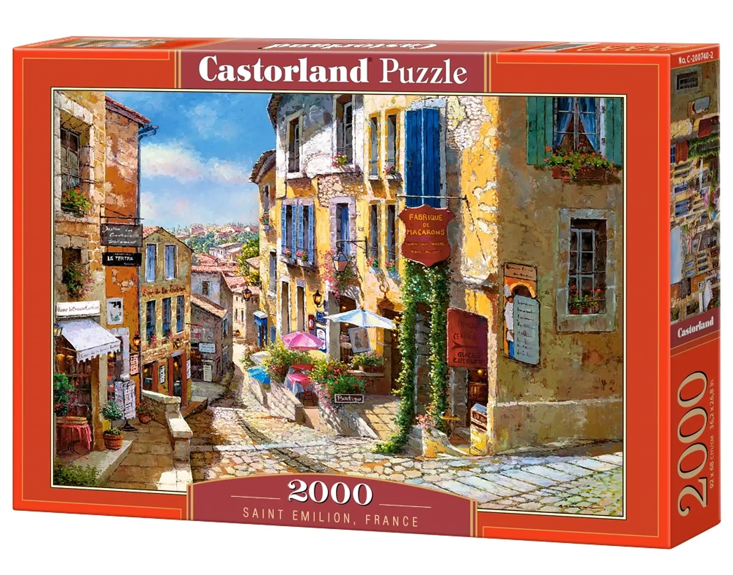 Puzzle 2000 Piezas | Saint Emilion, Francia 1