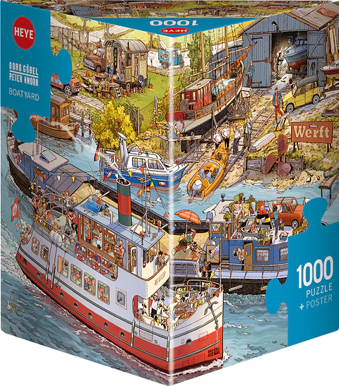 Puzzle 1000 Piezas | Boatyard