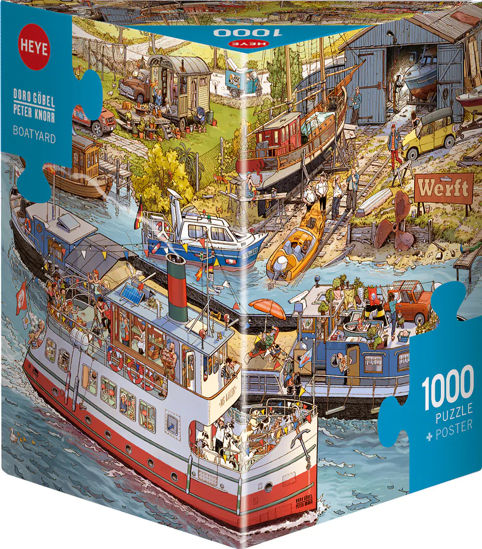 Puzzle 1000 Piezas | Boatyard 1