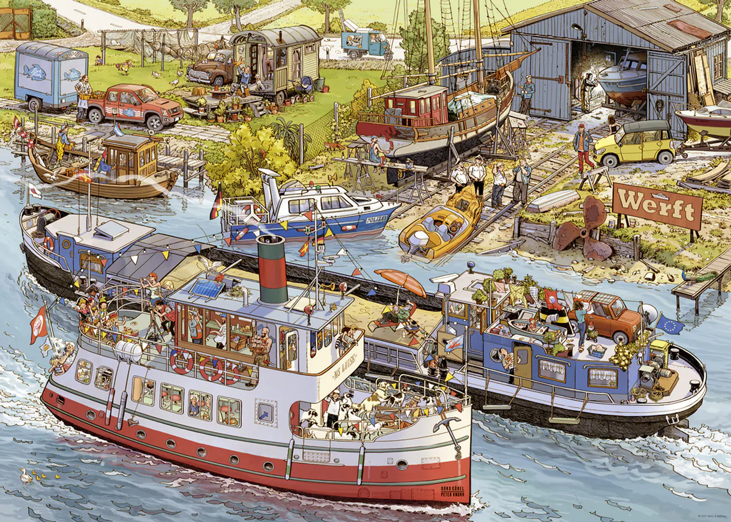 Puzzle 1000 Piezas | Boatyard 2