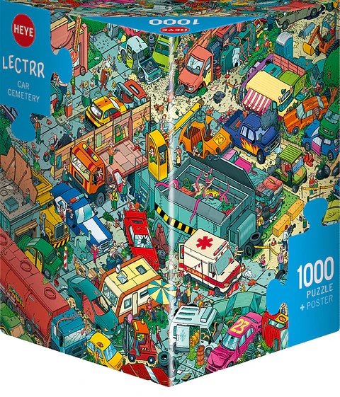 Puzzle 1000 Piezas | Car Cemetery