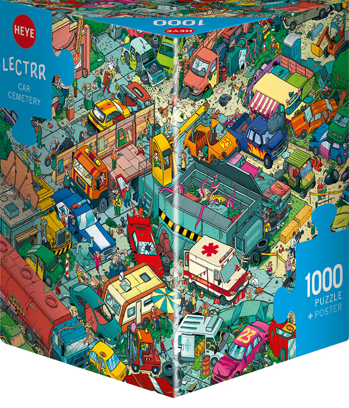 Puzzle 1000 Piezas | Car Cemetery 1