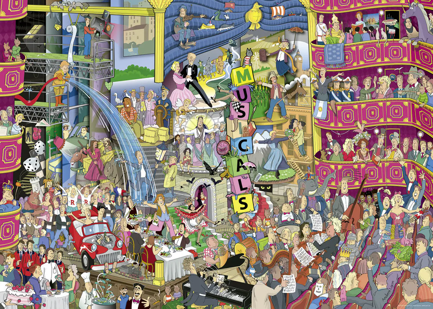 Puzzle 1000 Piezas | Best of Musicals 2