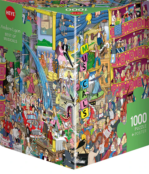 Puzzle 1000 Piezas | Best of Musicals