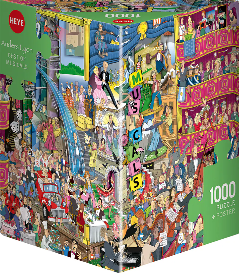 Puzzle 1000 Piezas | Best of Musicals 1