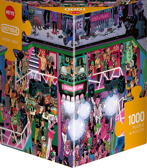 Puzzle 1000 Piezas | Disco 3000
