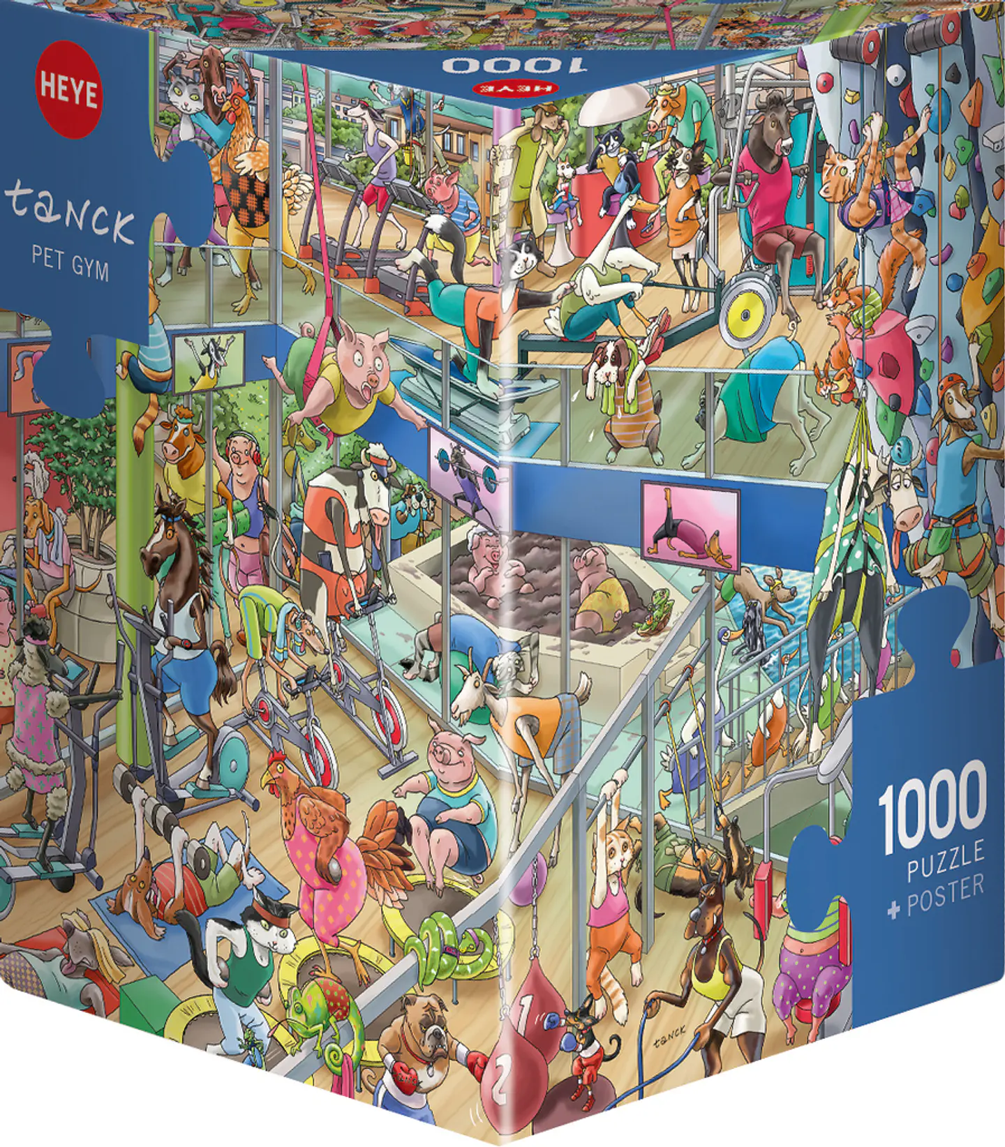 Puzzle 1000 Piezas | Pet Gym 1