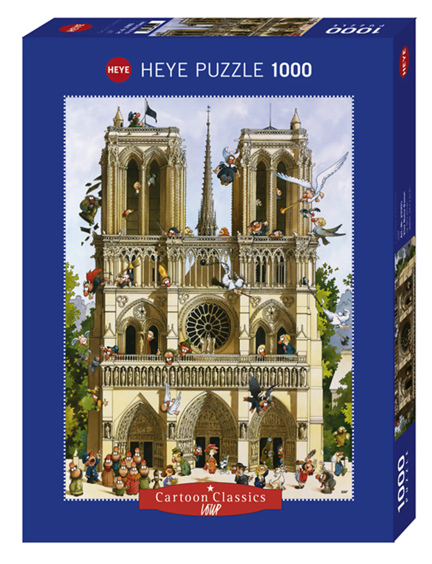 Puzzle 1000 Piezas | Vive Notre Dame! 1