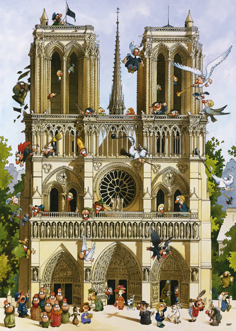 Puzzle 1000 Piezas | Vive Notre Dame! 2