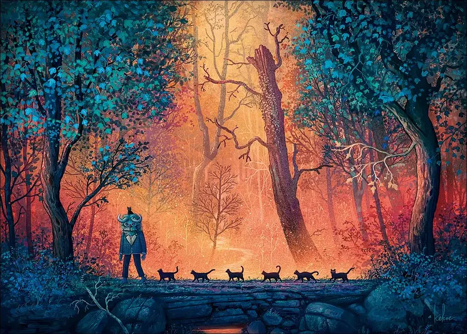 Puzzle 1000 Piezas | Woodland March 2