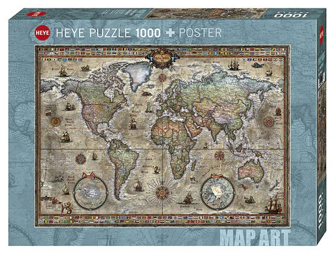 Puzzle 1000 Piezas | Retro World