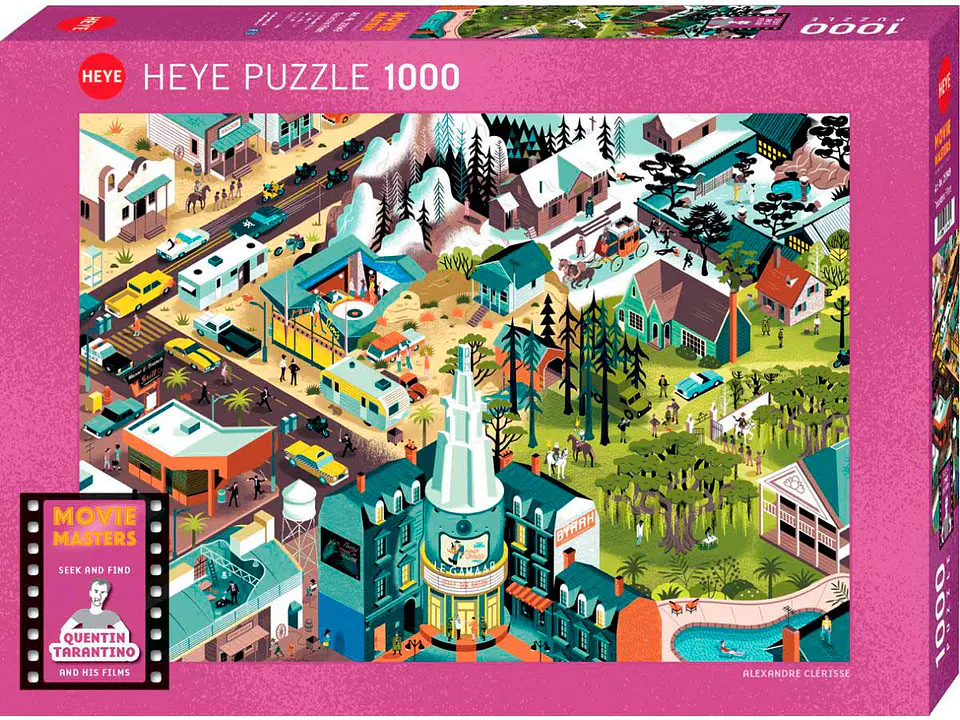 Puzzle 1000 Piezas | Tarantino Films 1