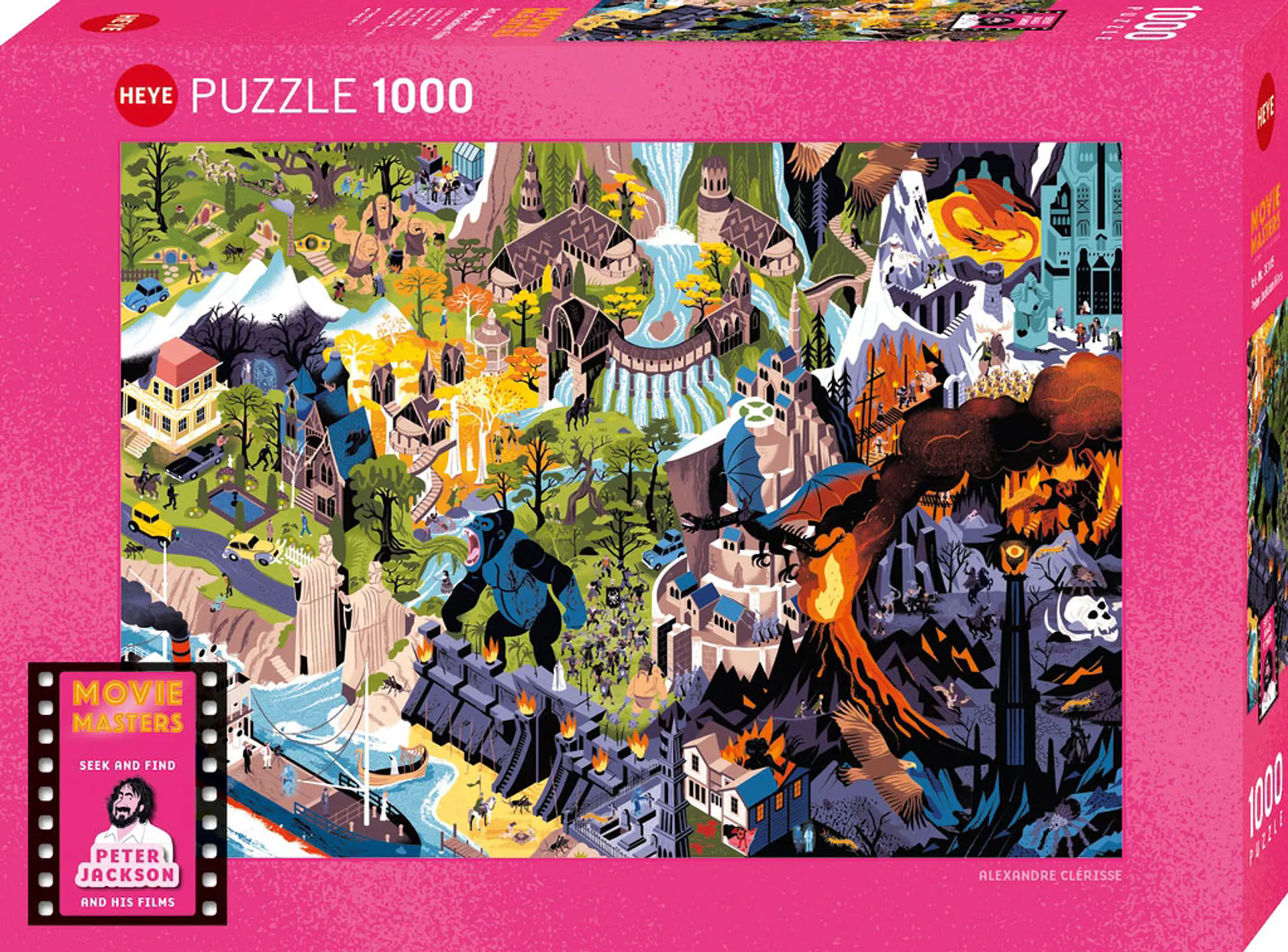 Puzzle 1000 Piezas | Peter Jackson Films 1