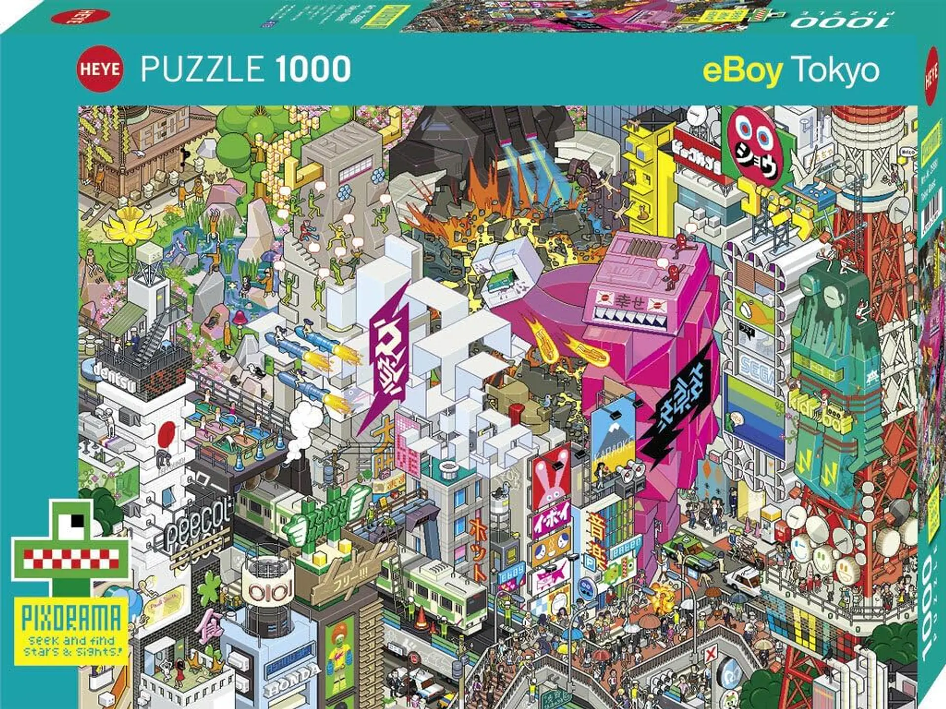 Puzzle 1000 Piezas | Tokyo Quest 1