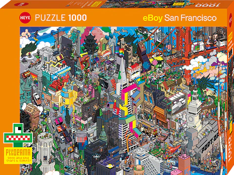 Puzzle 1000 Piezas | San Francisco Quest