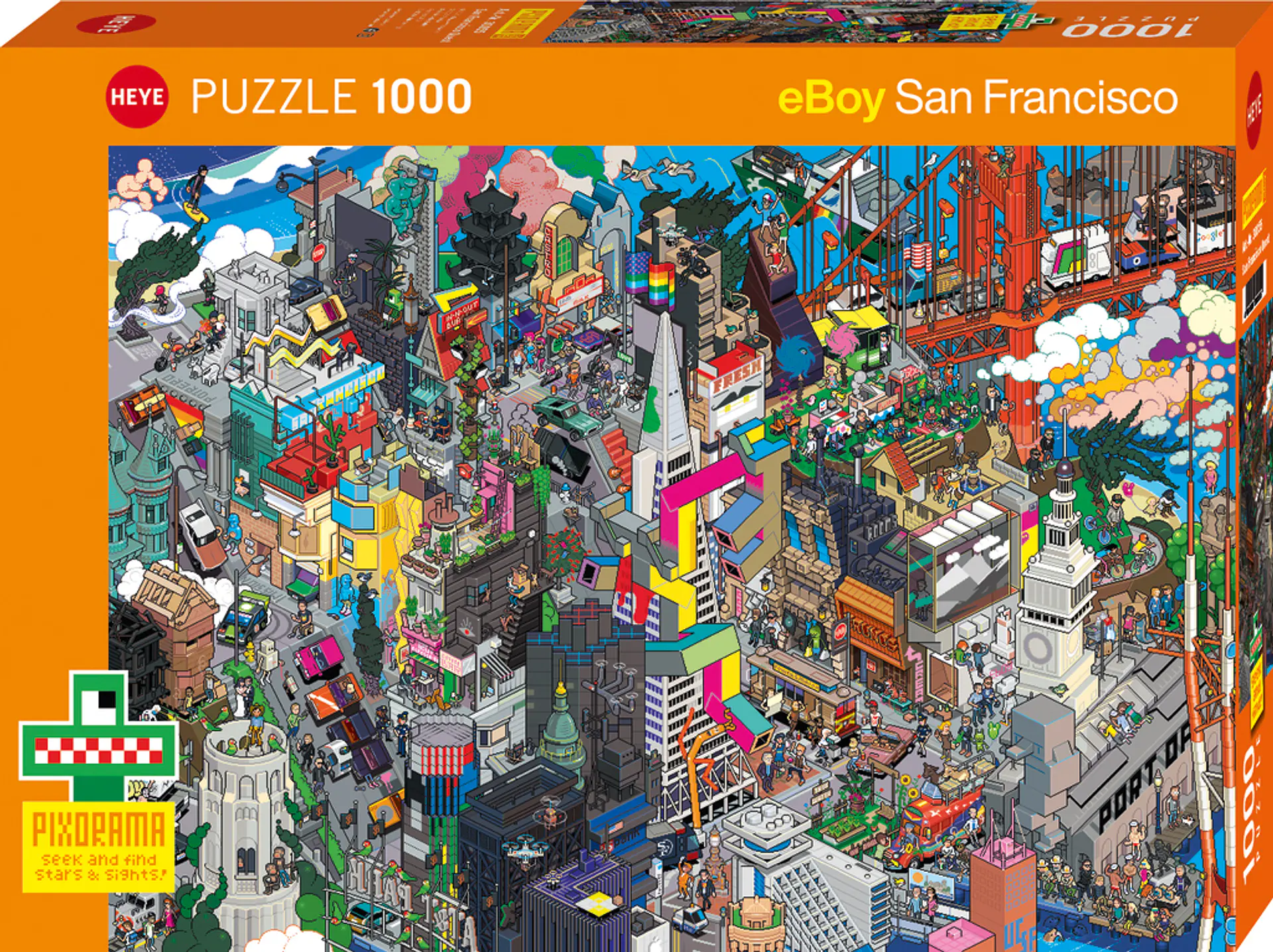 Puzzle 1000 Piezas | San Francisco Quest 1