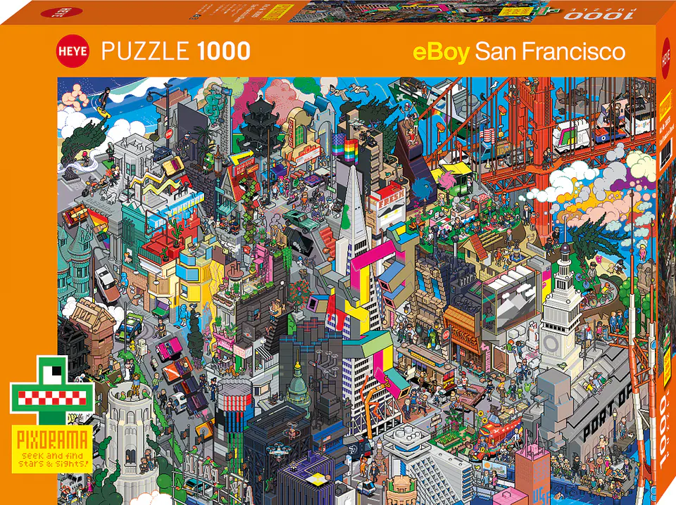 Puzzle 1000 Piezas | San Francisco Quest 1