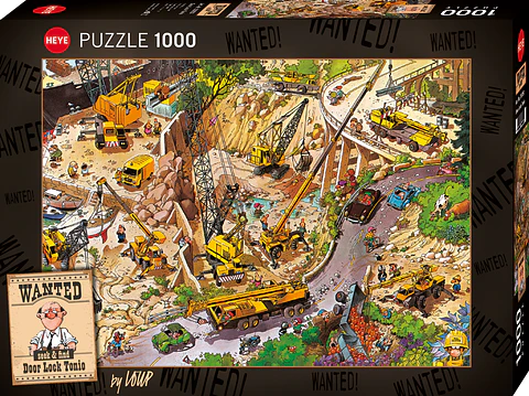 Puzzle 1000 Piezas | Door Lock Tonio