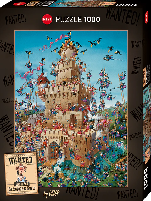 Puzzle 1000 Piezas | Wanted Safecracker Suzie