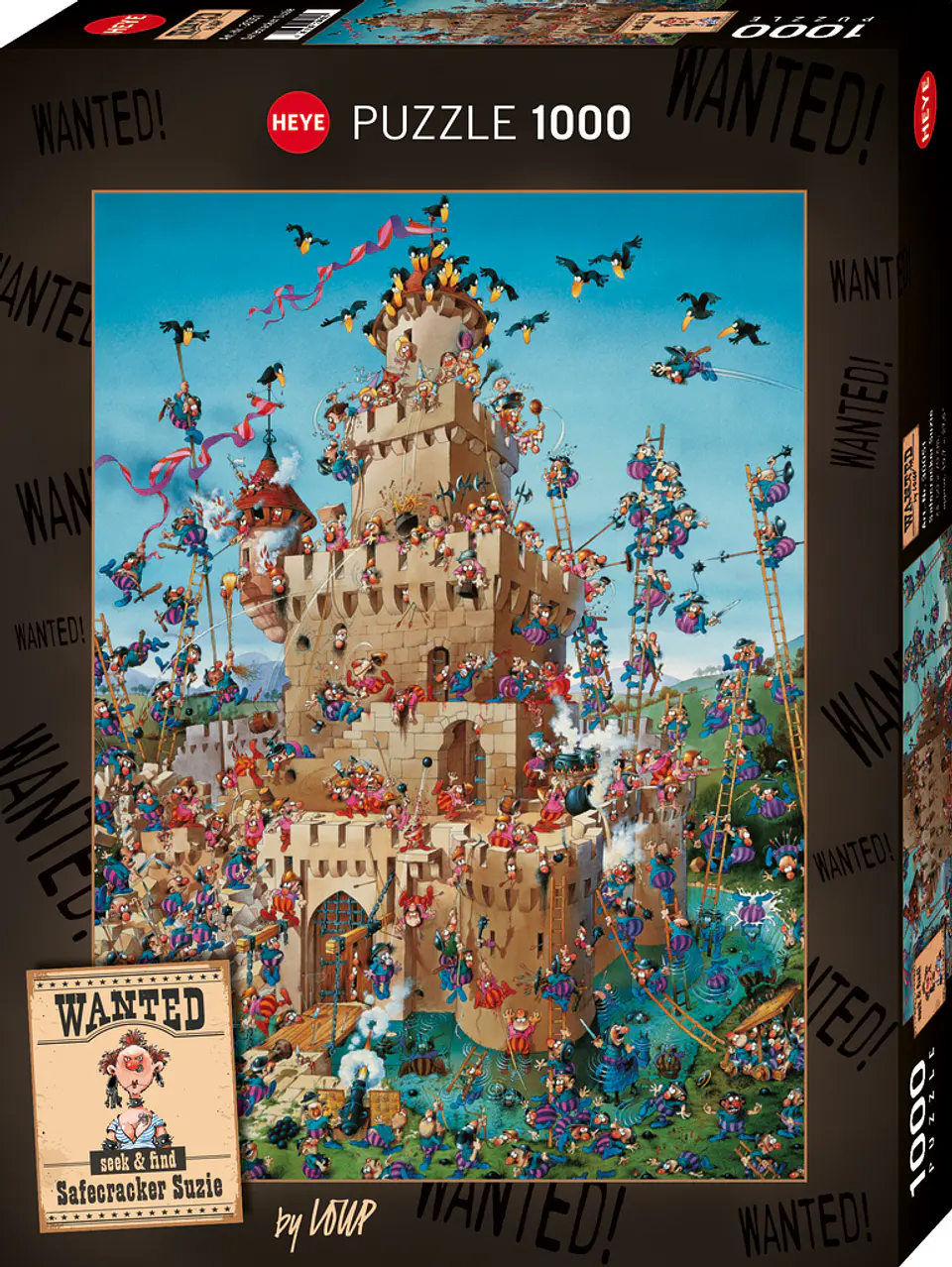 Puzzle 1000 Piezas | Wanted Safecracker Suzie 1