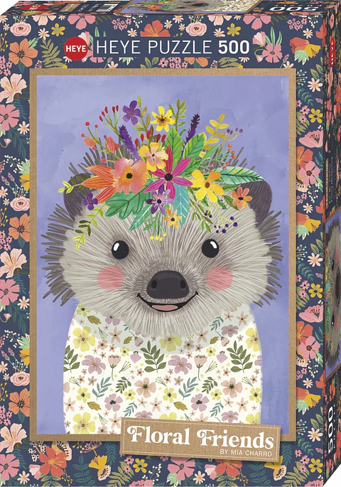 Puzzle 500 Piezas | Funny Hedgehog