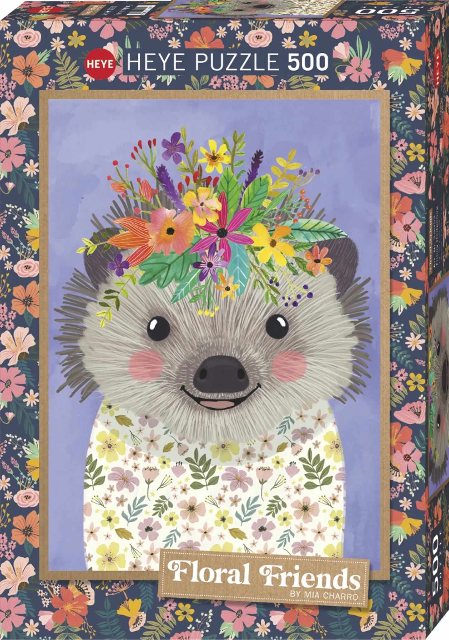 Puzzle 500 Piezas | Funny Hedgehog 1