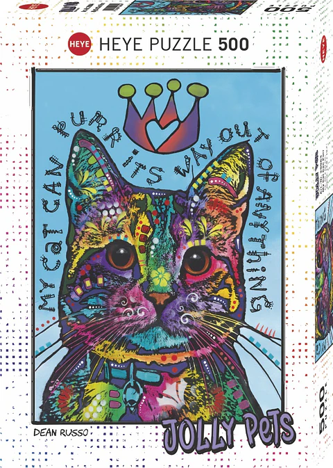 Puzzle 500 Piezas | My Cat Can Purr