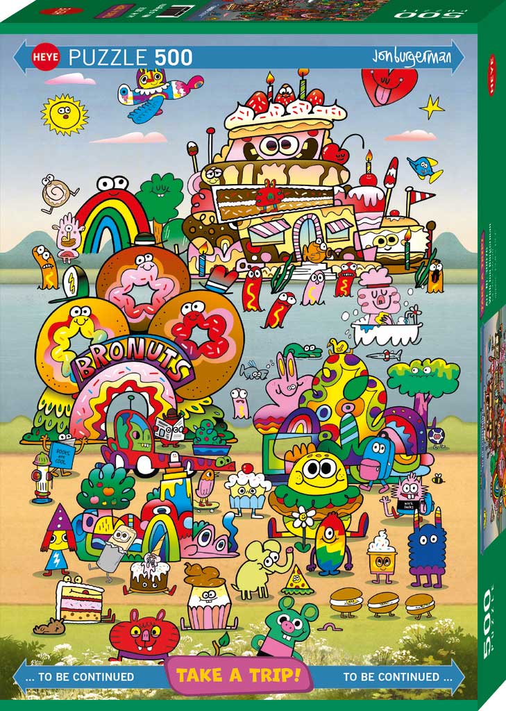 Take a Trip With Jon Burgerman