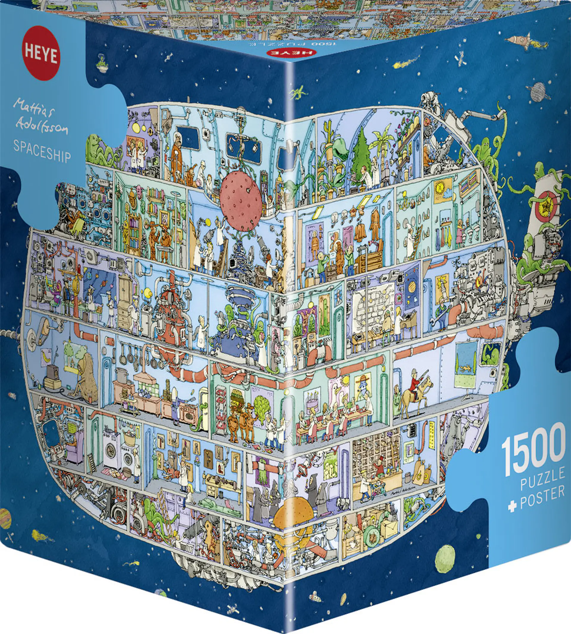 Puzzle 1500 Piezas | Spaceship 1