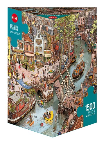 Puzzle 1500 piezas Harry Potter Personajes Compact