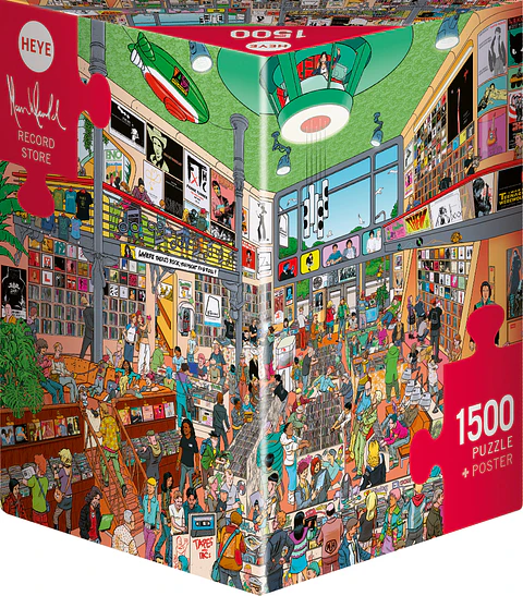 Puzzle 1500 Piezas | Record Store