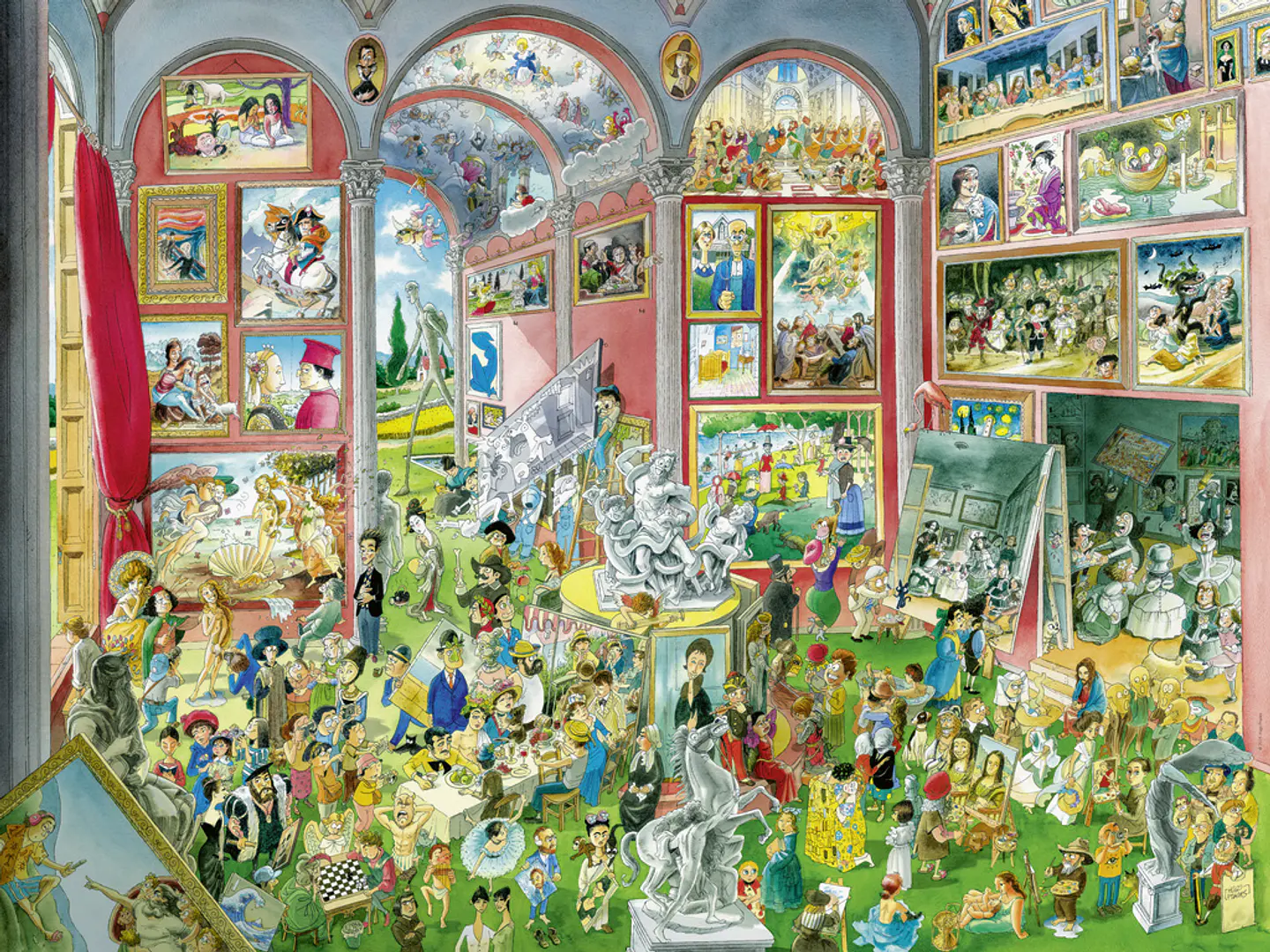 Puzzle 1500 Piezas | Masterpieces 2