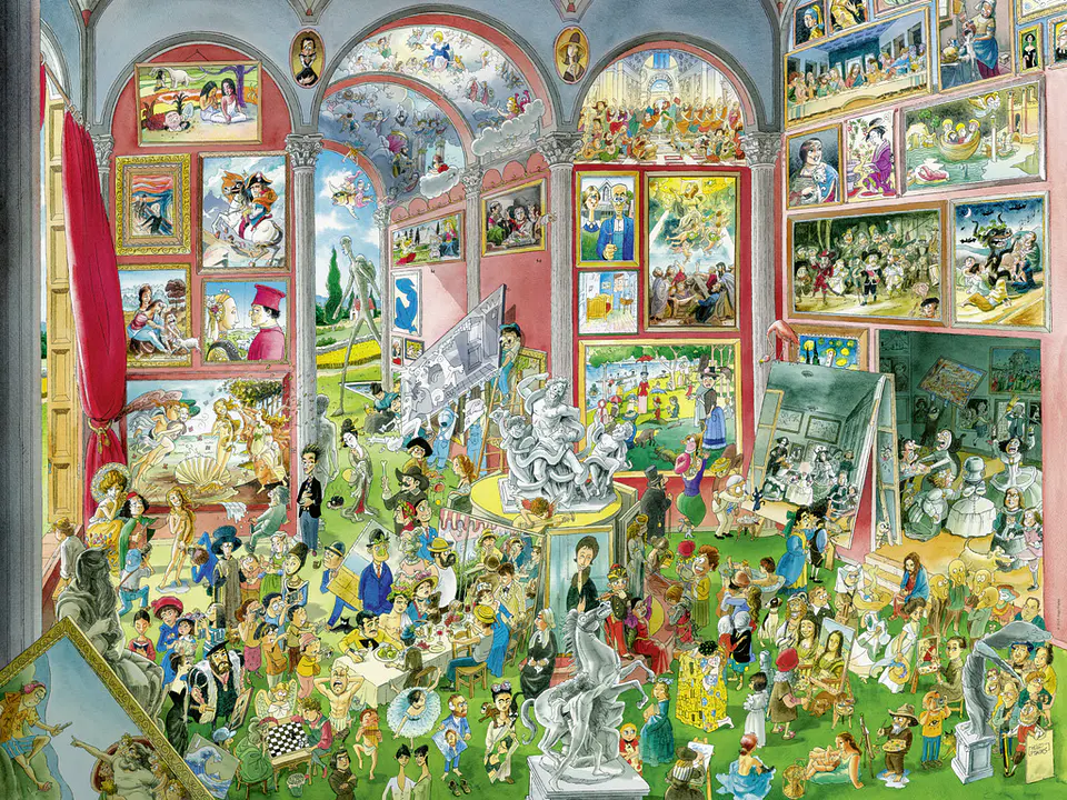 Puzzle 1500 Piezas | Masterpieces 2