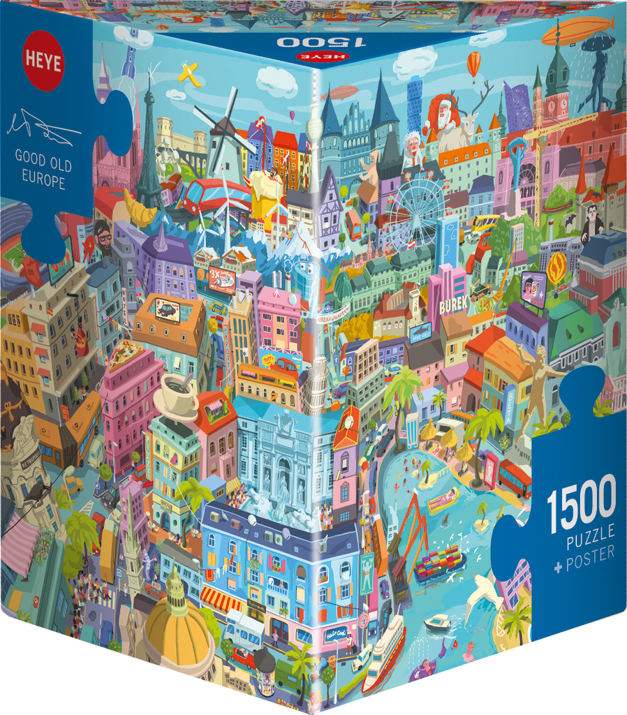Puzzle 1500 piezas Escapada Campestre Compact