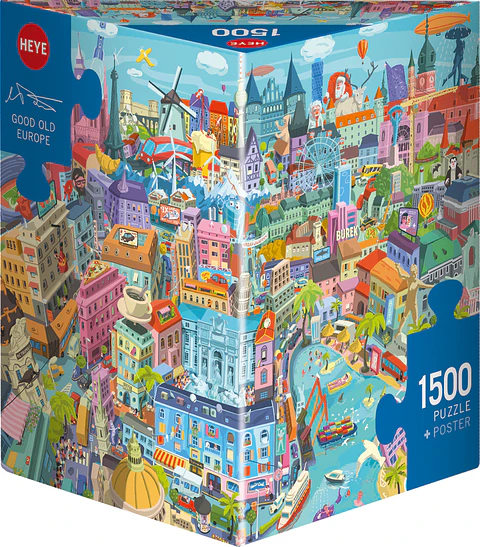 Puzzle 1500 Piezas | Good Old Europe