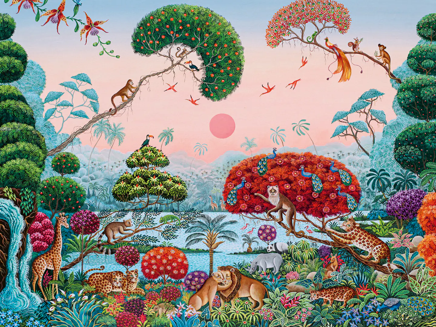 Puzzle 1500 Piezas | Jungle Paradise 2