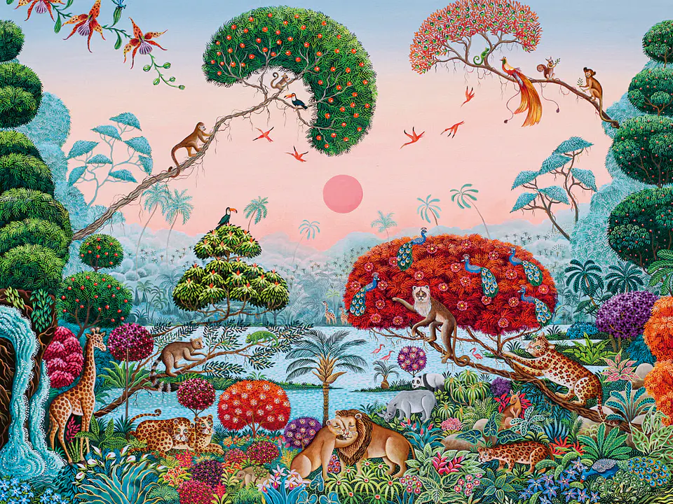 Puzzle 1500 Piezas | Jungle Paradise 2