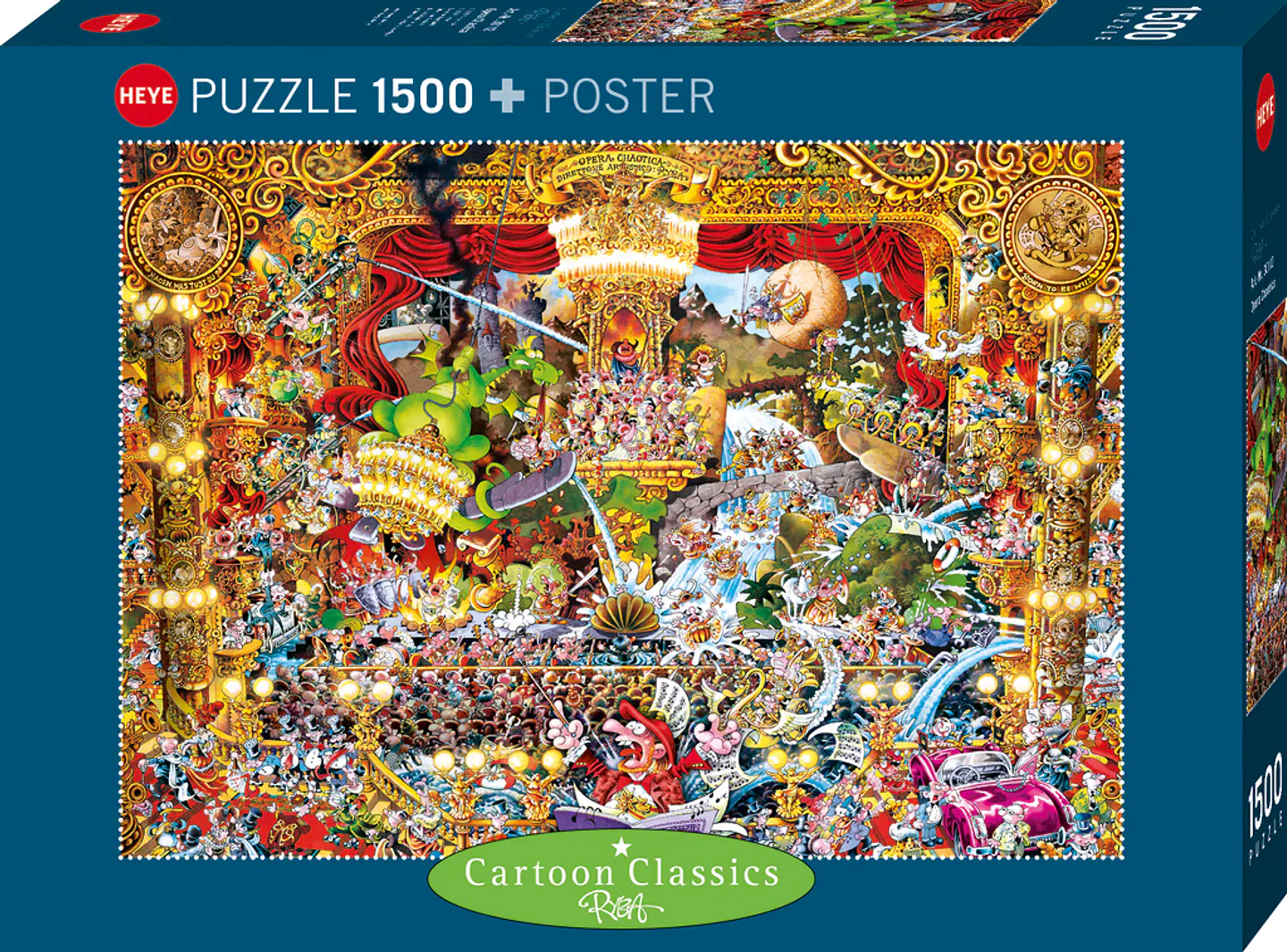 Puzzle 1500 Piezas | Opera Chaotica 1