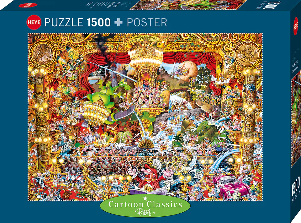 Puzzle 1500 Piezas | Opera Chaotica 1