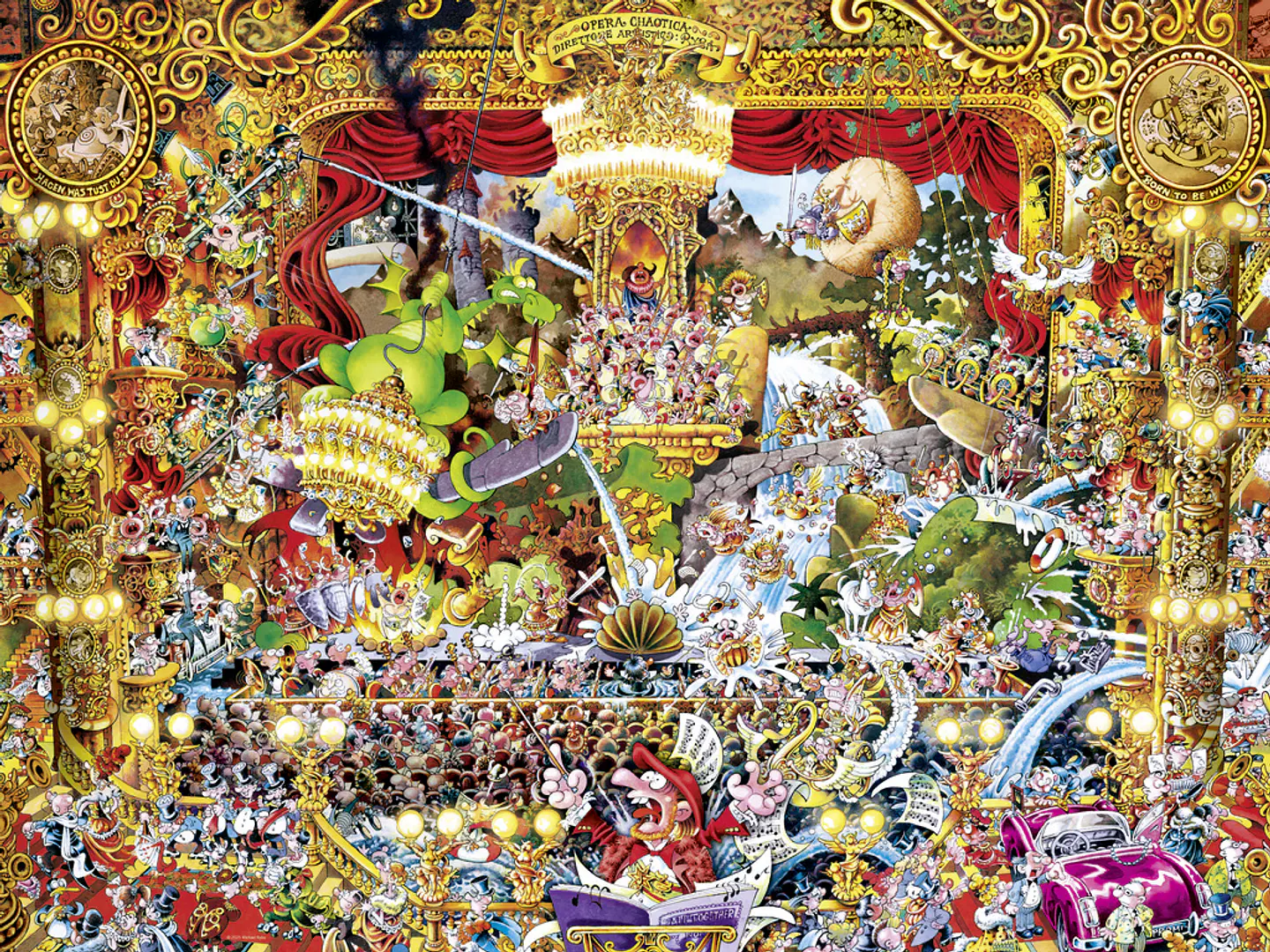 Puzzle 1500 Piezas | Opera Chaotica 2