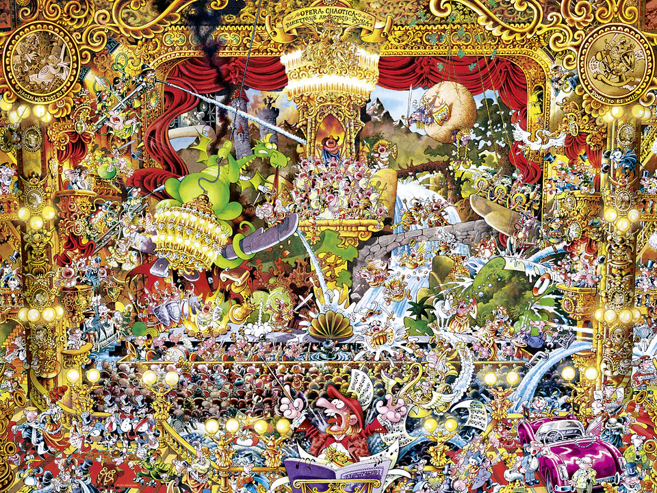Puzzle 1500 Piezas | Opera Chaotica 2