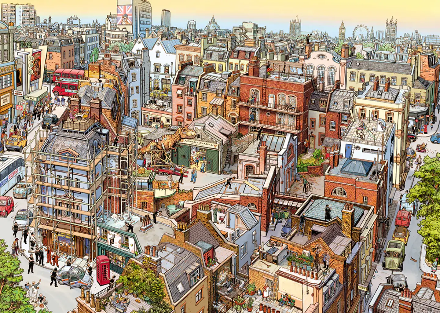 Puzzle 2000 Piezas | Sherlock & Co. 2