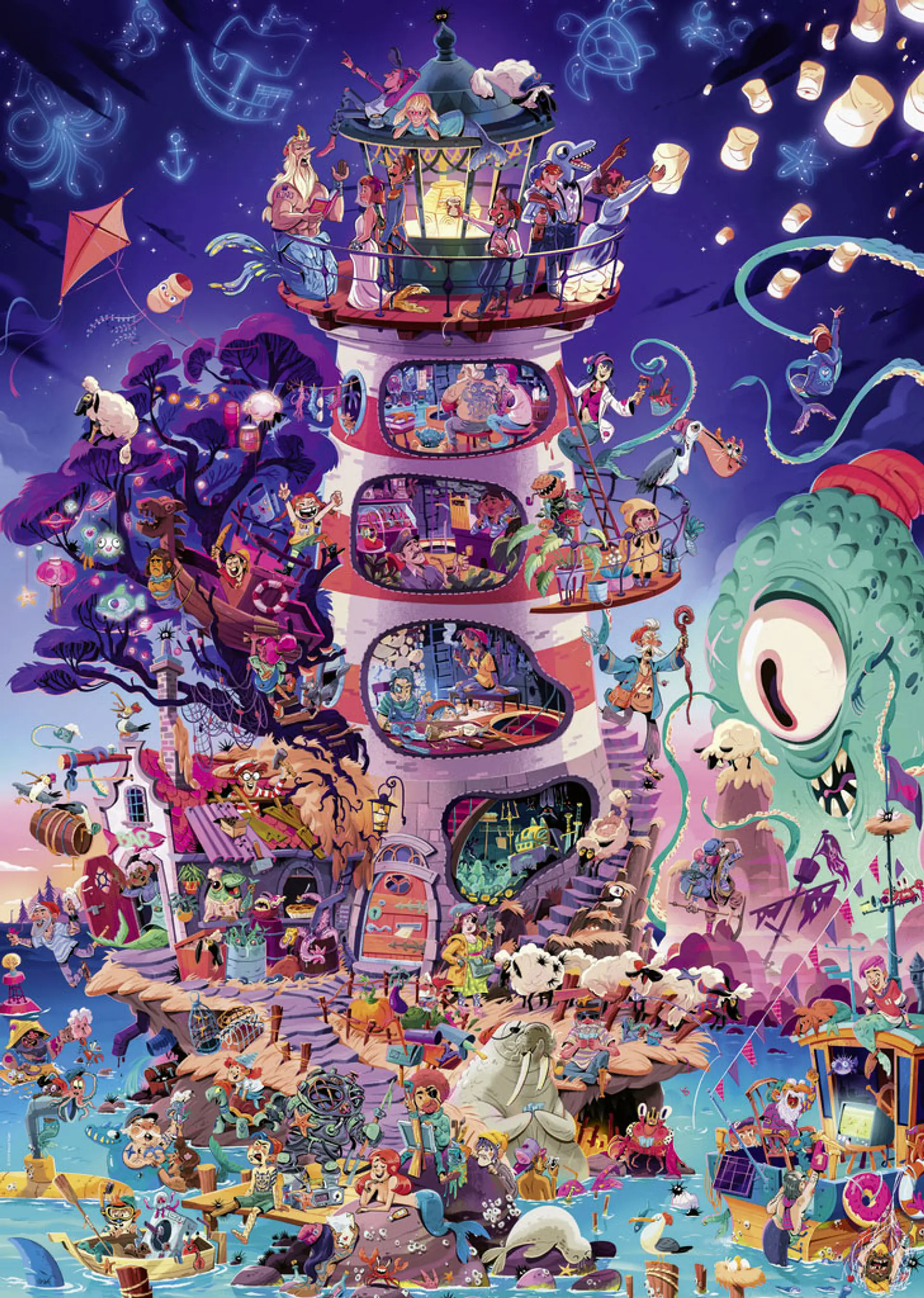 Puzzle 2000 Piezas | Look, a Beacon! 2