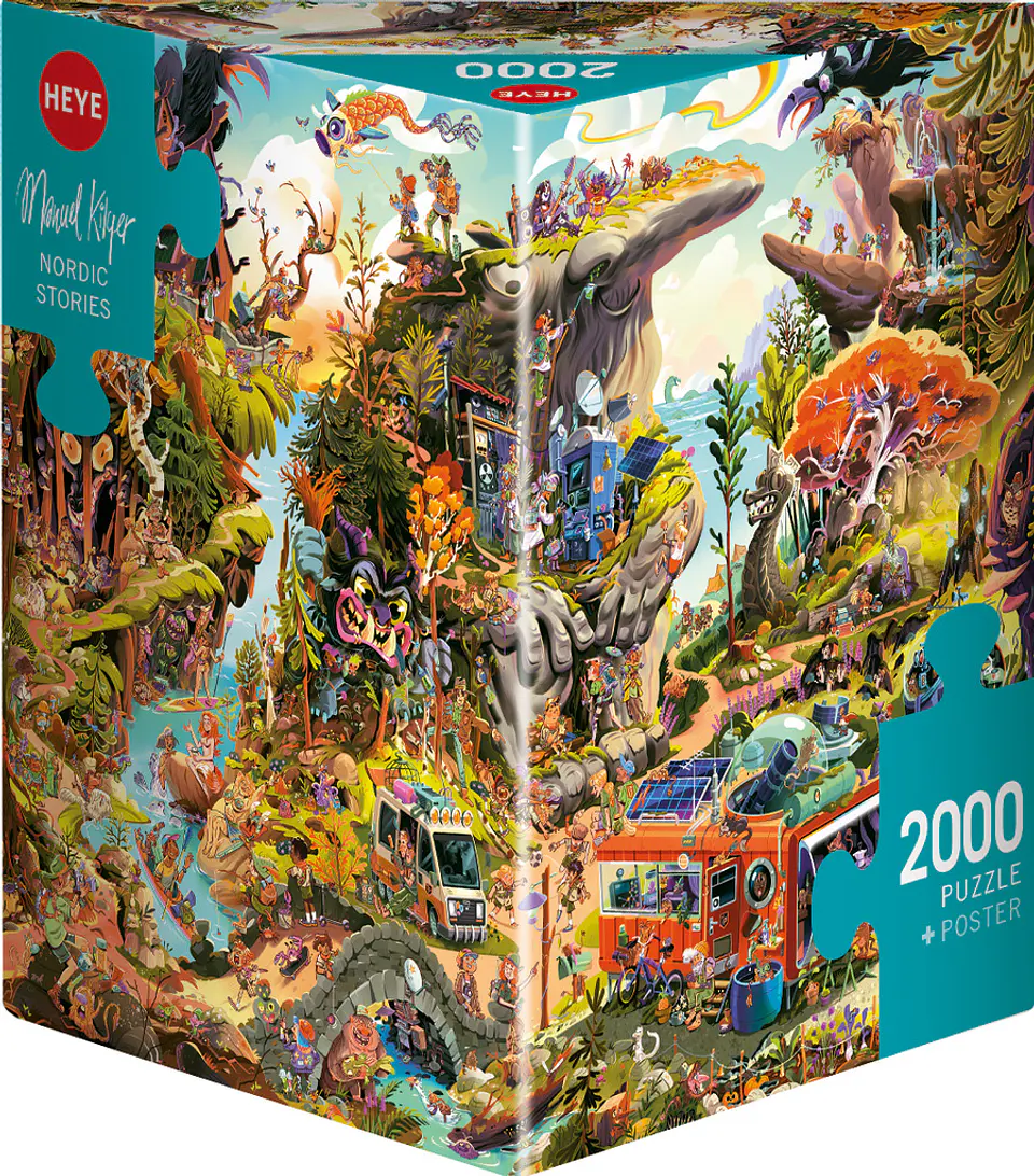Puzzle 2000 Piezas | Nordic Stories 1
