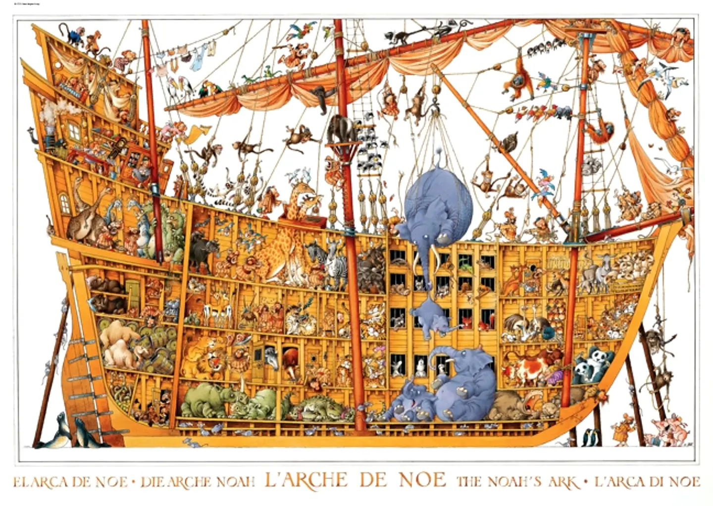 Puzzle 2000 Piezas | Arche Noah 2